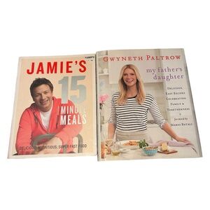 Celeb Cookbook Bundle Jamie Oliver + Gwenyth Paltrow